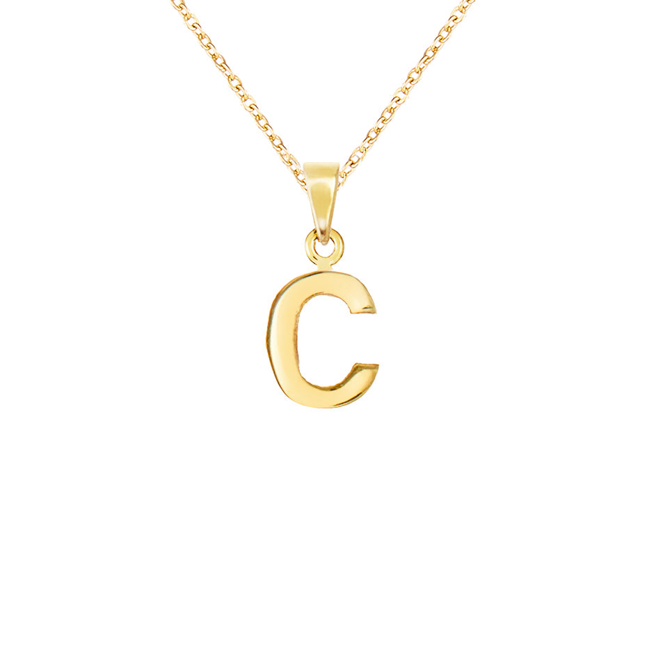 Letter Gold Necklace