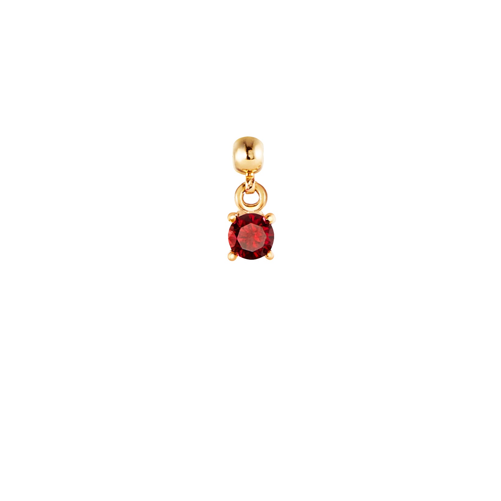 Birthstone Gold Plated Charms