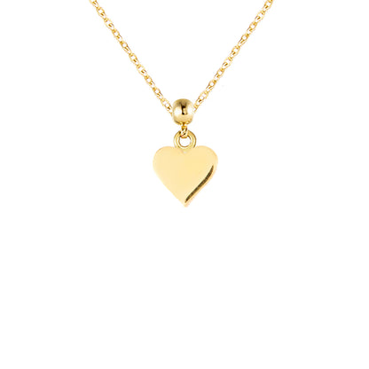 Heart Gold Plated Charm