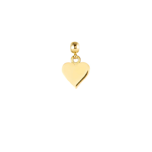 Heart Gold Plated Charm