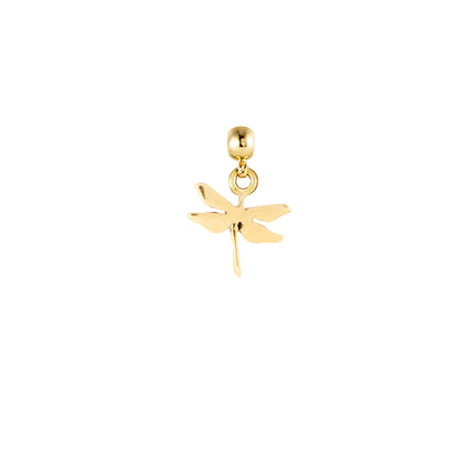 Dragonfly Gold Plated Charm