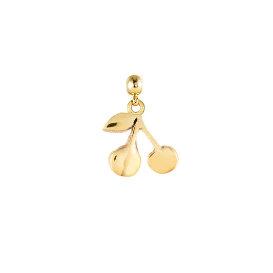 Cherry Gold Plated Charm
