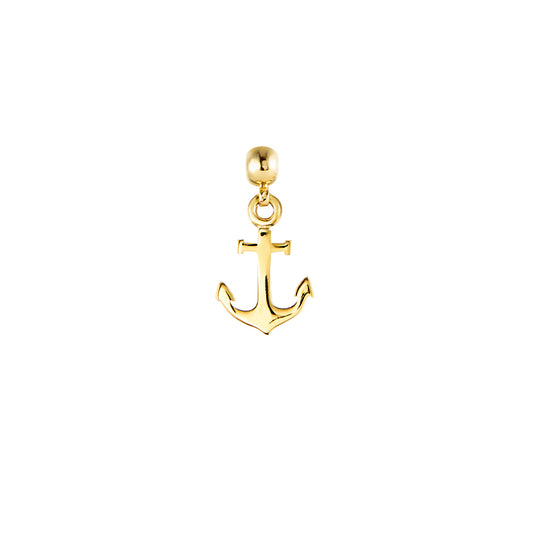 Anchor Gold Plated Charm