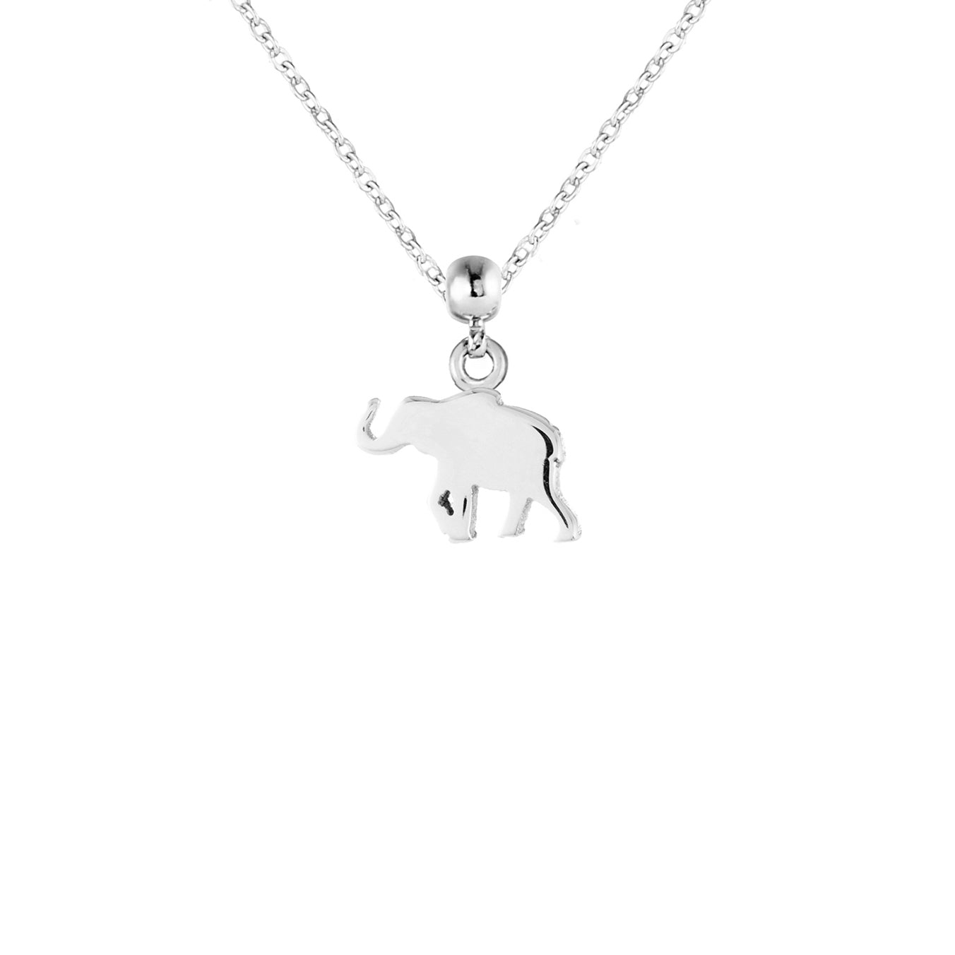 Elephant Silver Charm
