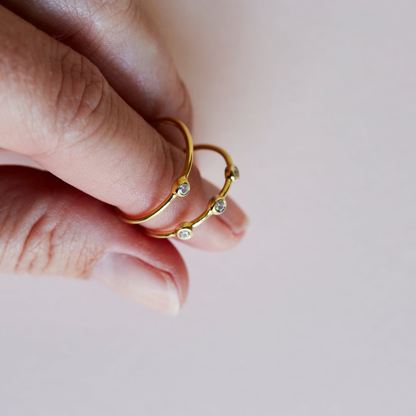 Zia Trio Midnight Gold Ring