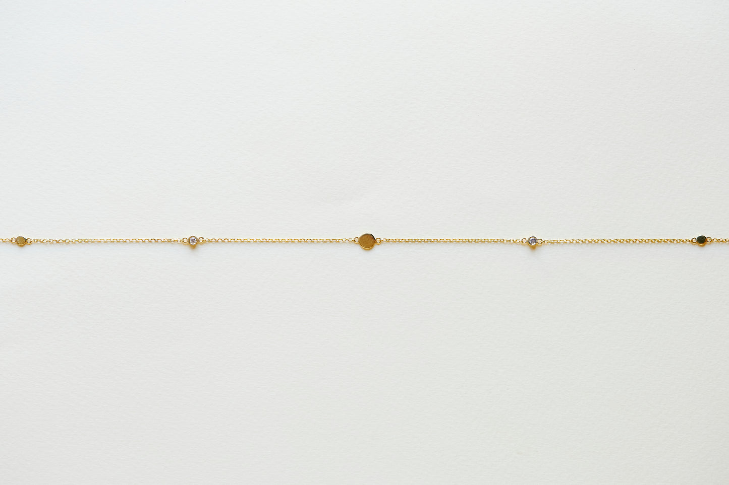 Skara Gold Gem Necklace