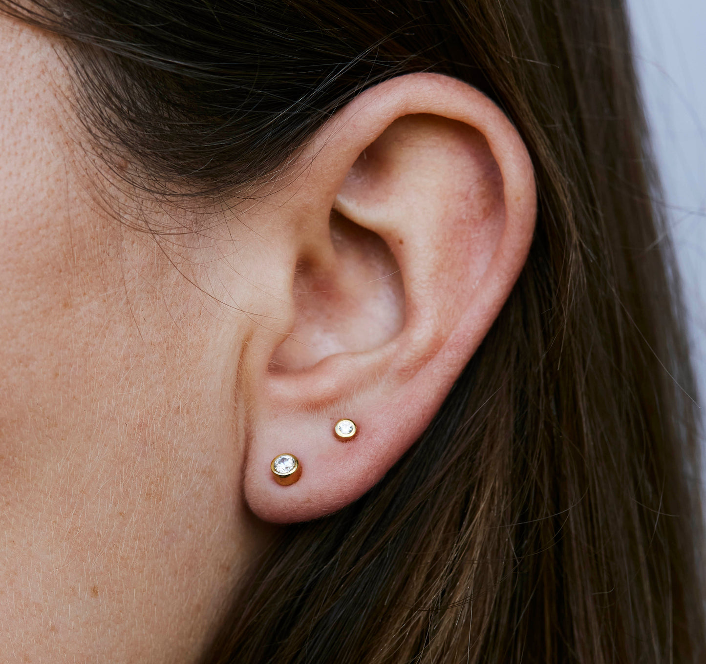 Zia Rise n Shine Gold Studs
