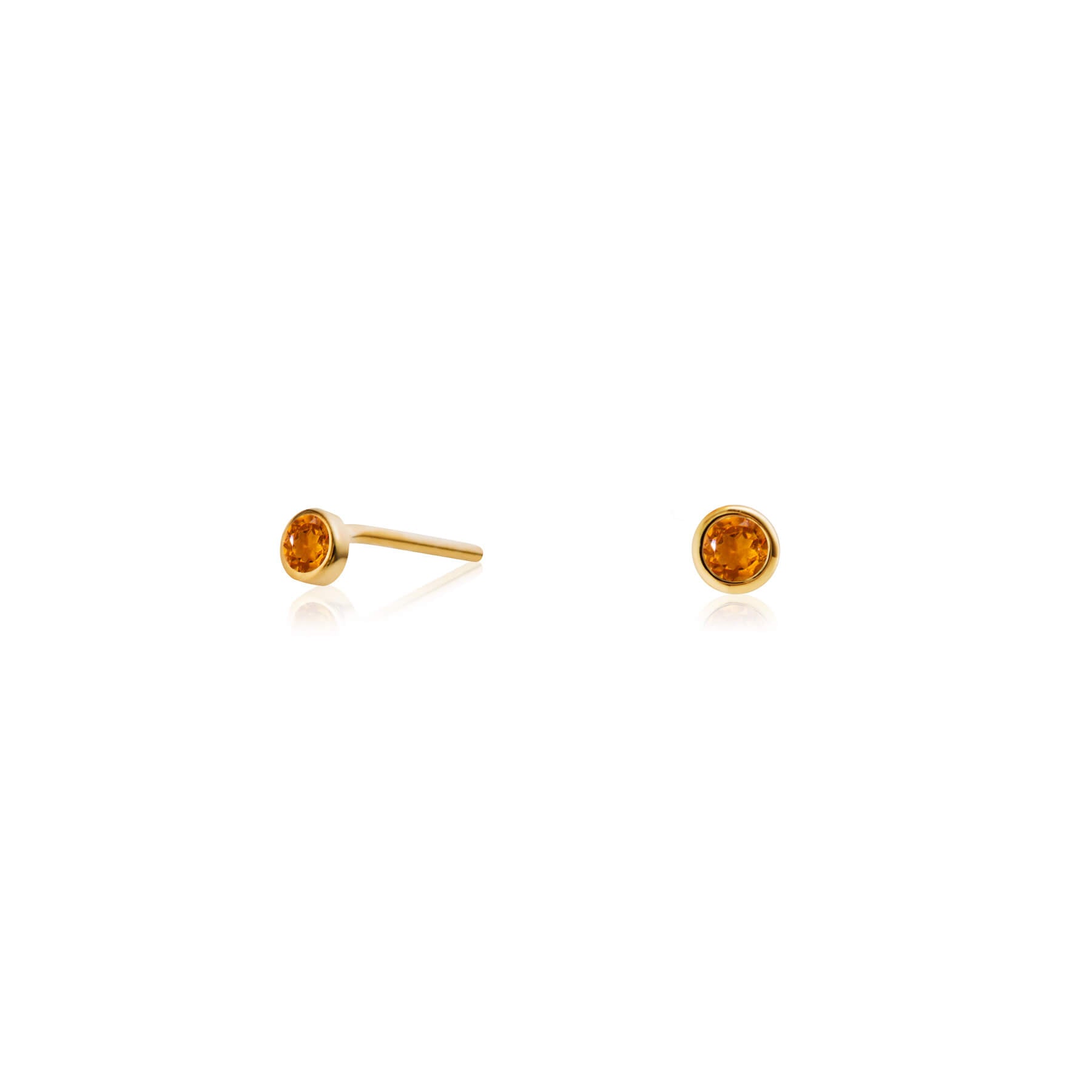 Zia Rise n Shine Gold Studs