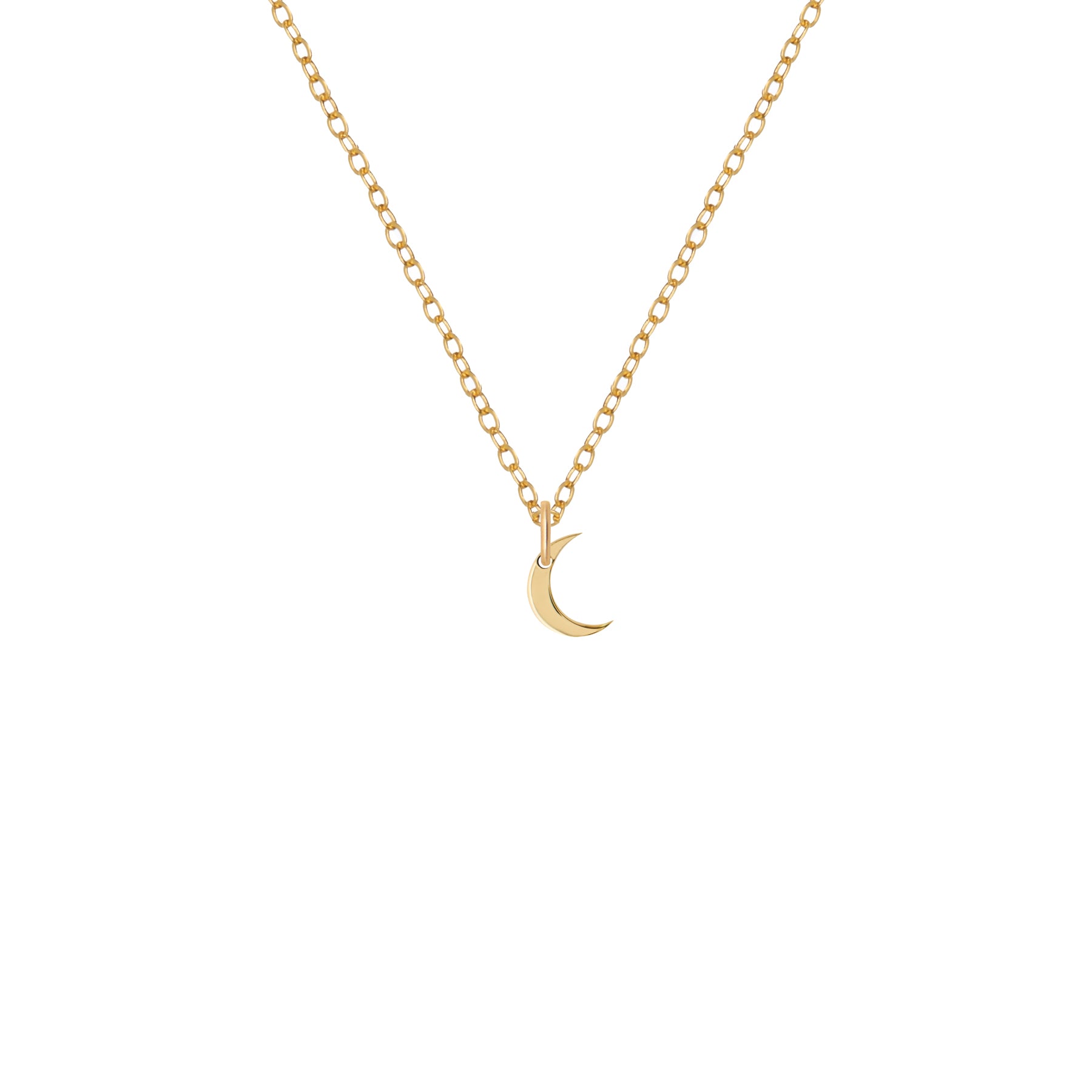 Moon Charm Necklace