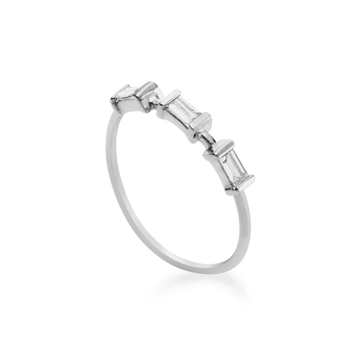 Ria Trio Silver Ring