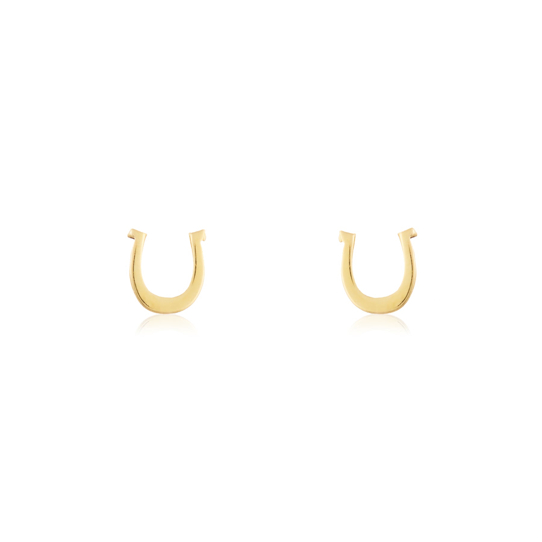 Tiny Horseshoe Studs