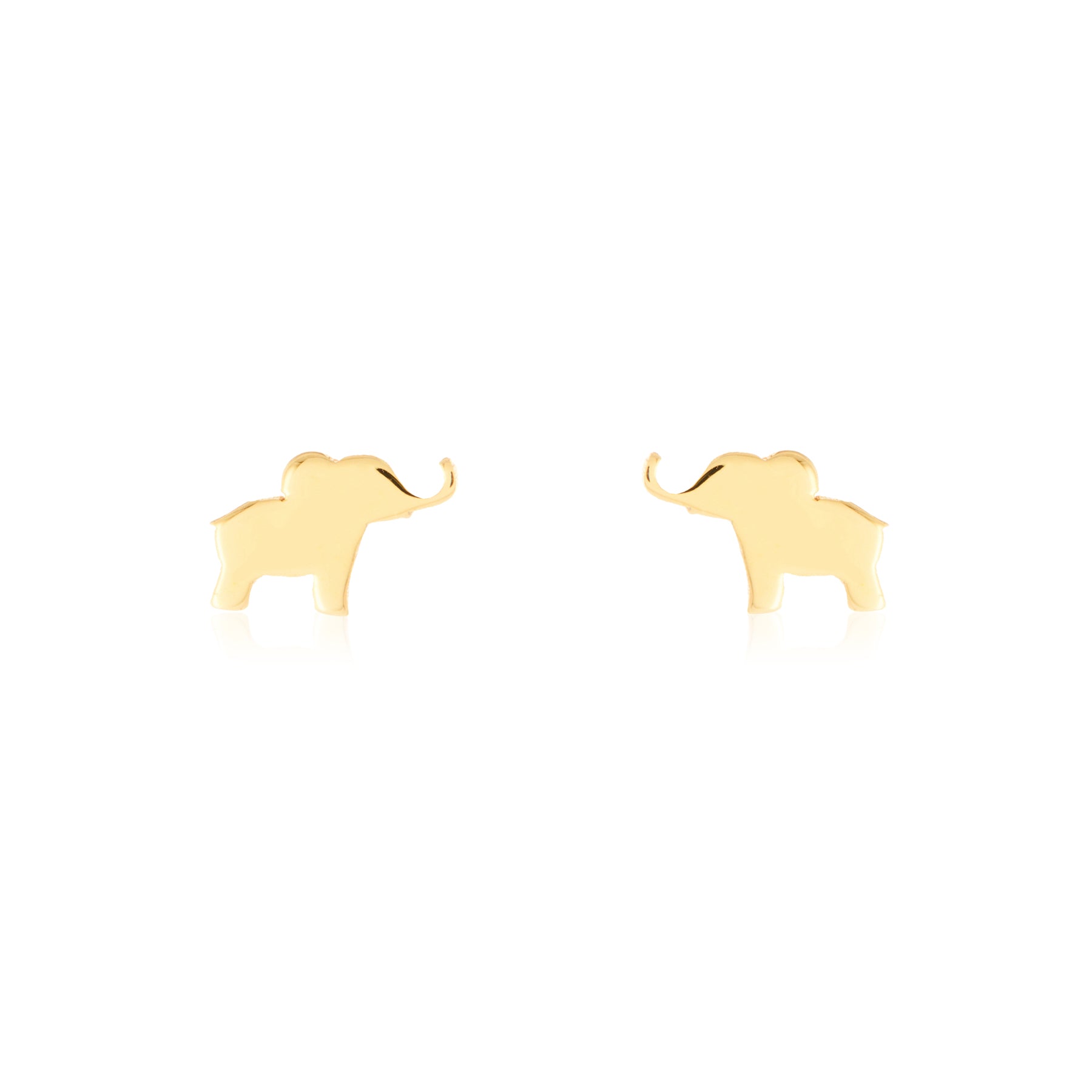 Tiny Baby Elephant Studs