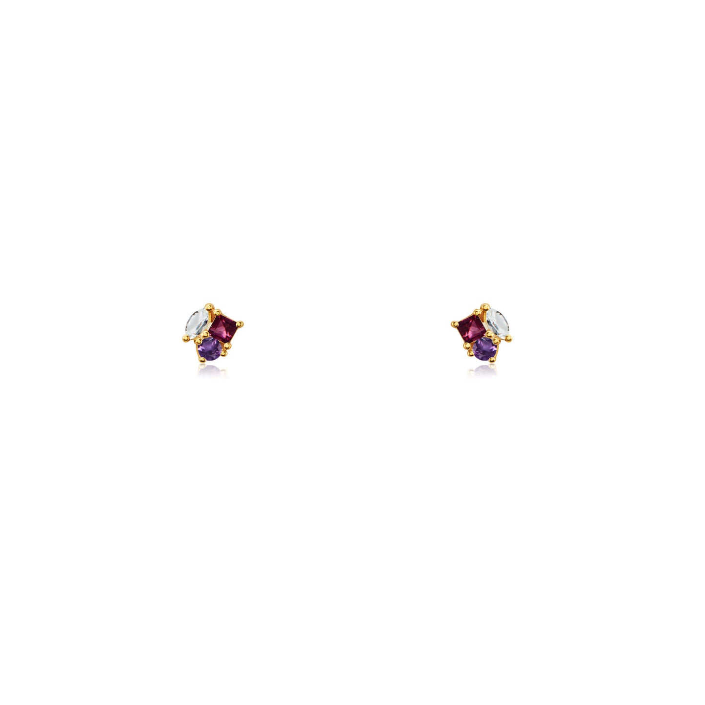 Luna Fusion Topaz Studs