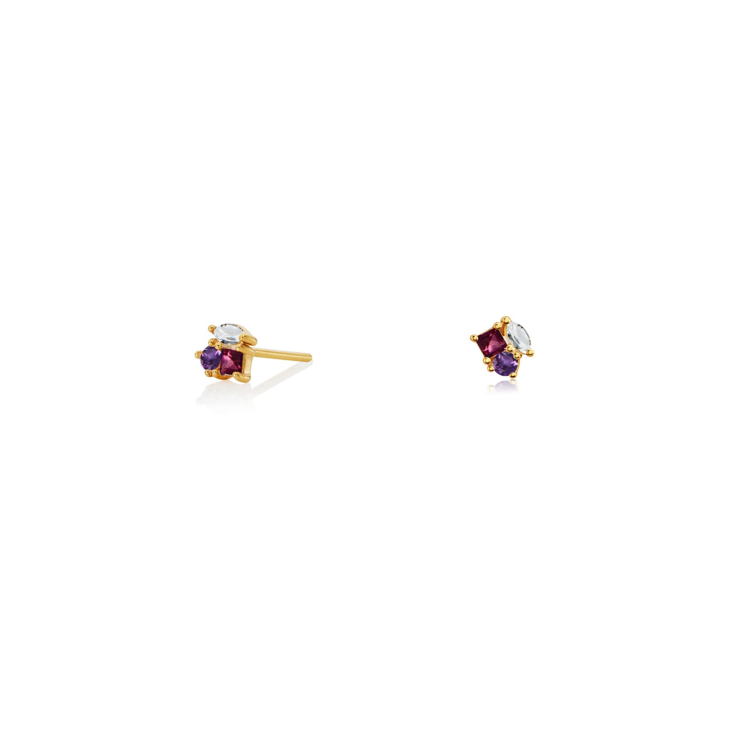 Luna Fusion Topaz Studs
