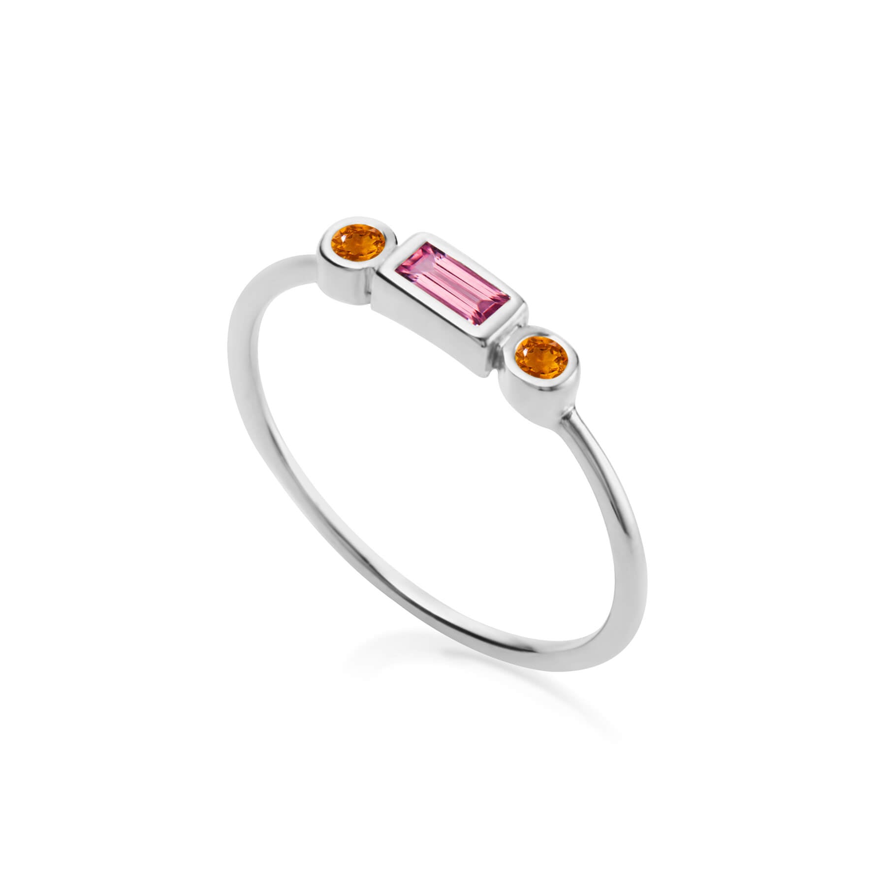 Zion Fusion Pink Tourmaline Ring