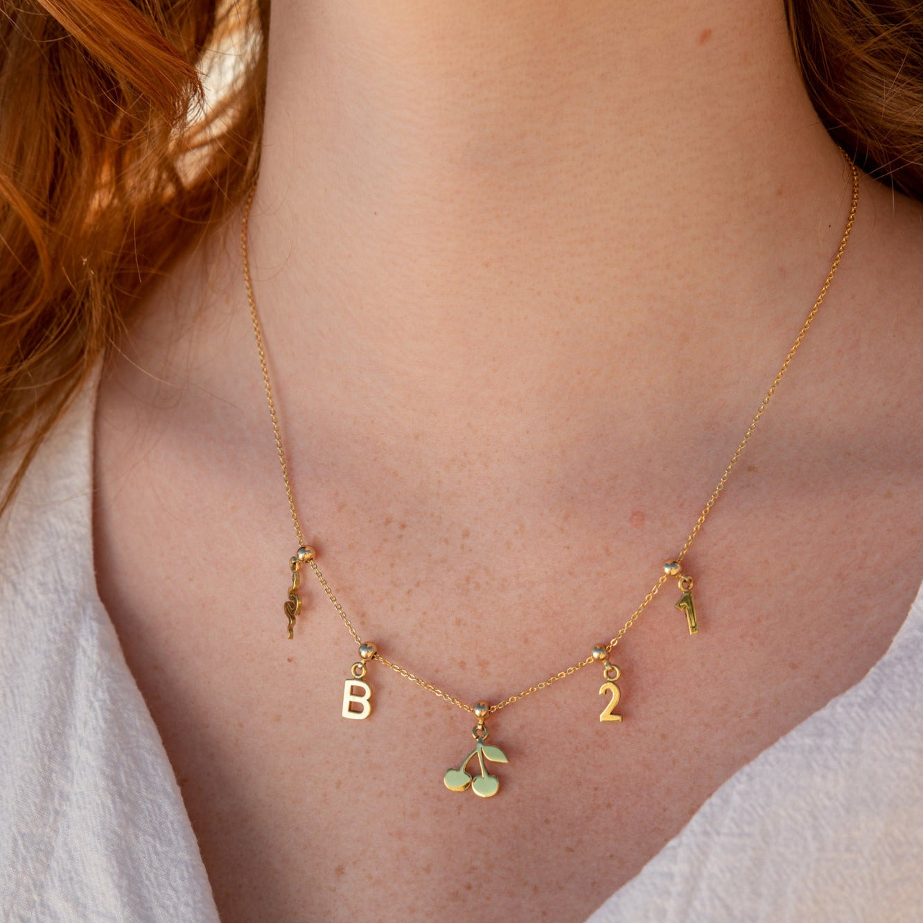 Palm Tree Gold Plated Charm