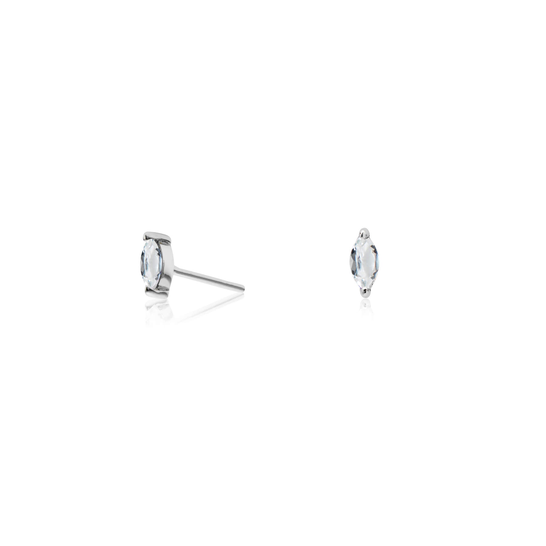 Maya Shine Silver Studs
