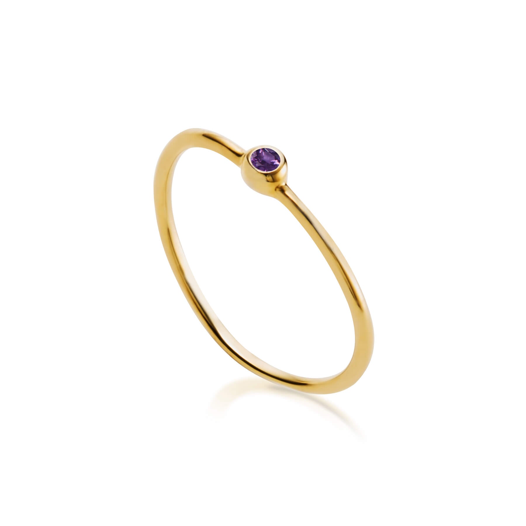 Zia Midnight Gold Ring