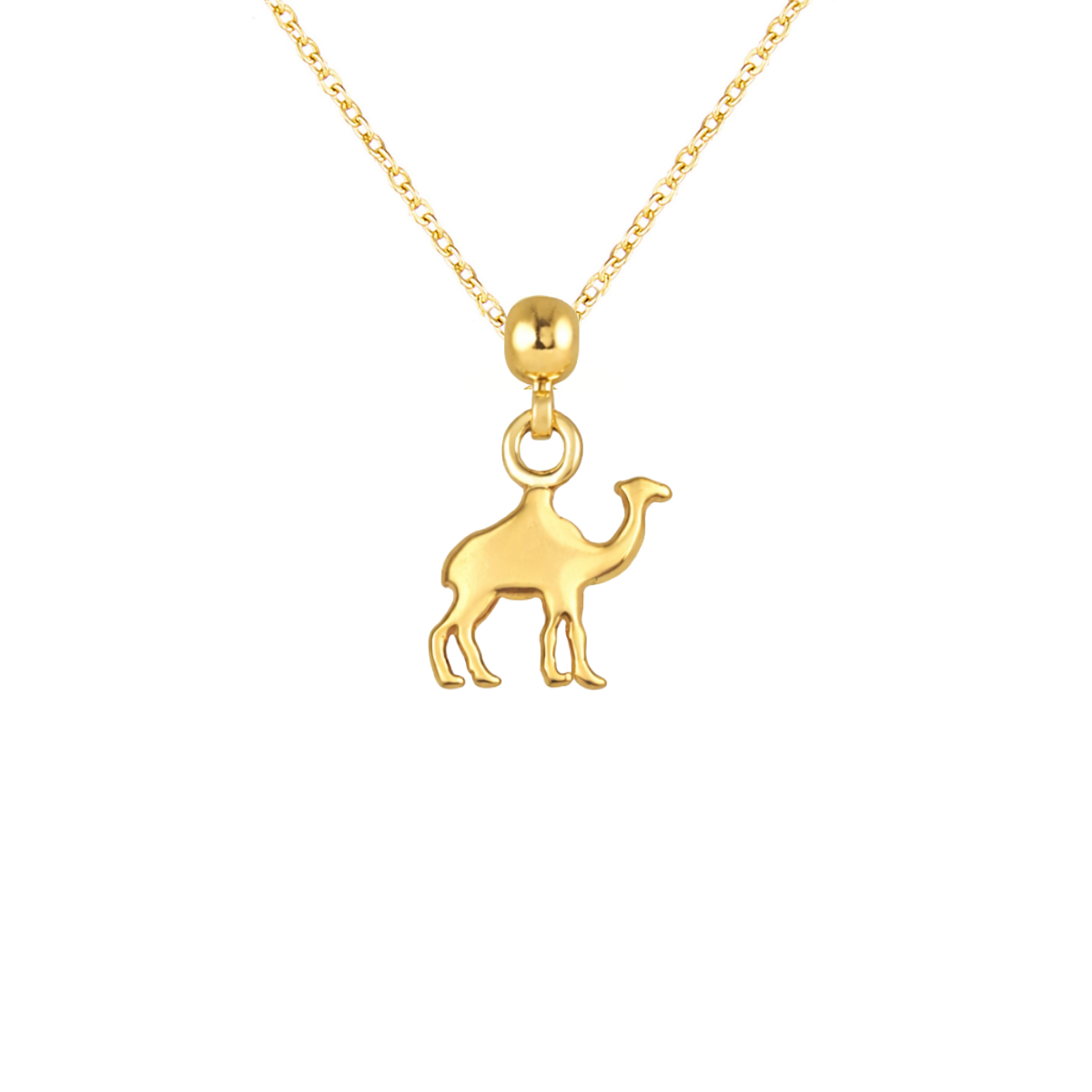 Camel Gold Plated Charm