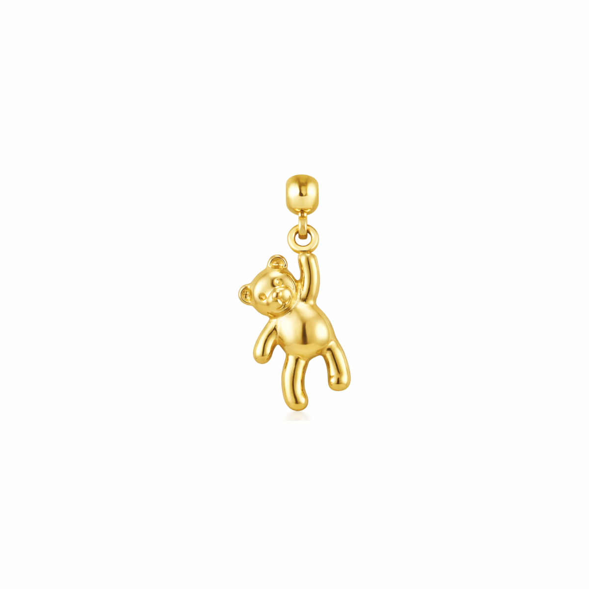 Teddy Gold Plated Charm
