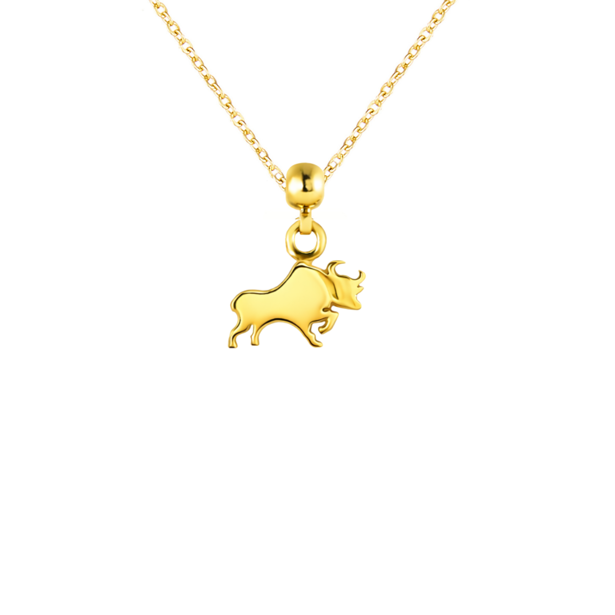Buffalo Gold Plated Charm