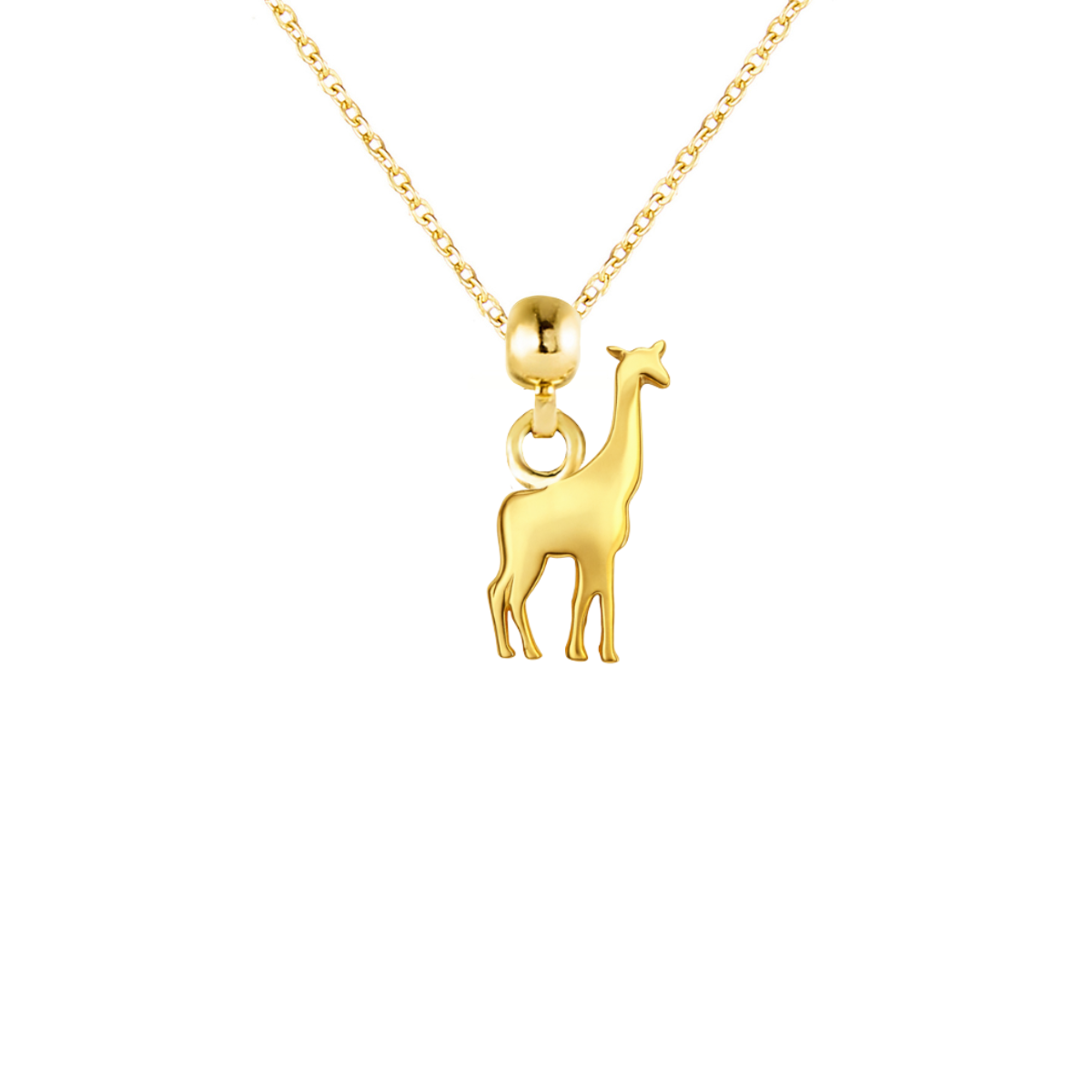 Giraffe Gold Plated Charm