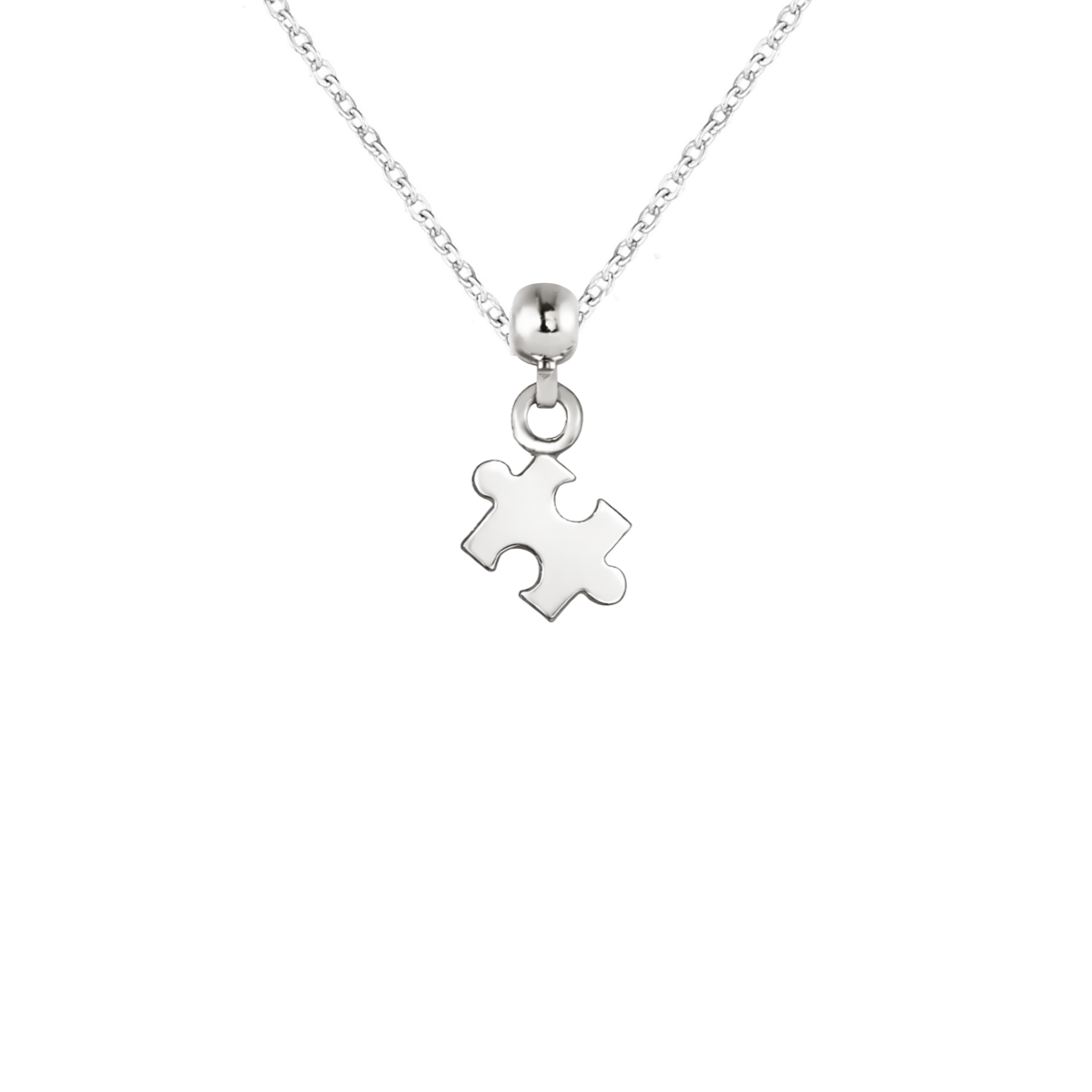 Puzzle Silver Charm
