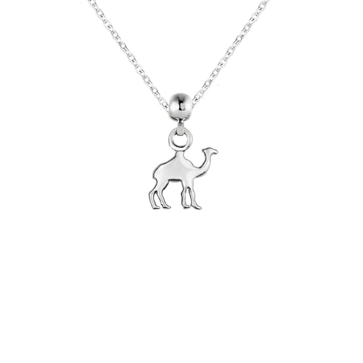 Camel Silver Charm