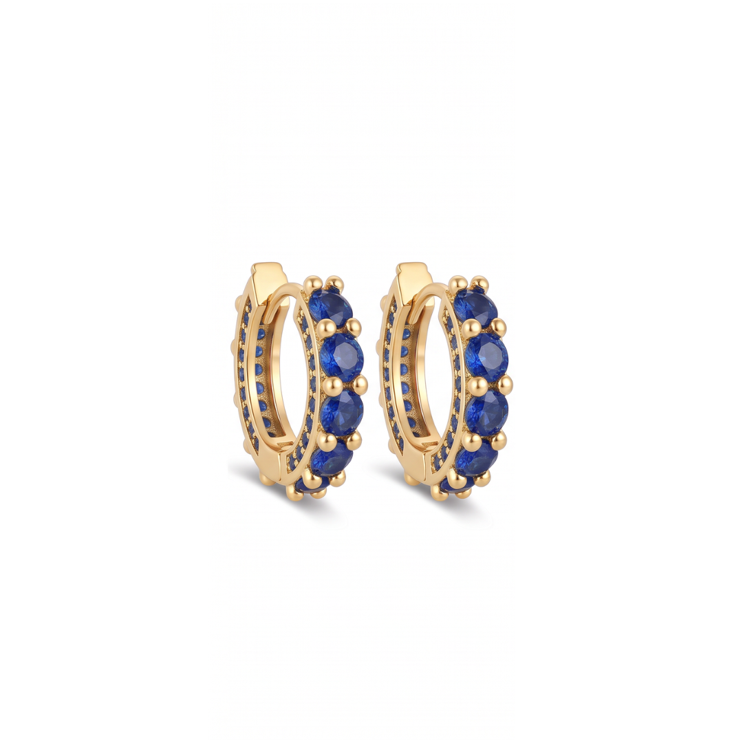 Bijou Pomegranate Hoops