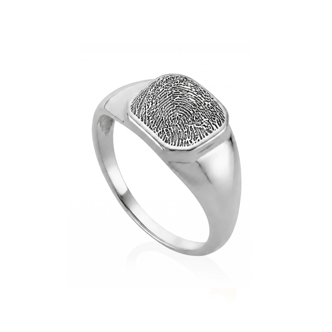 Fingerprint Signet Ring