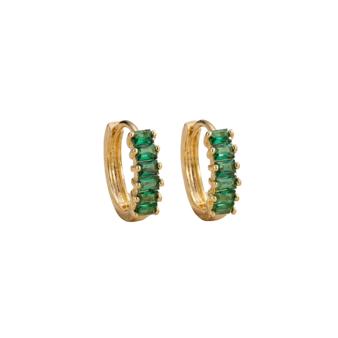 Ivy Gold Plated Hoops