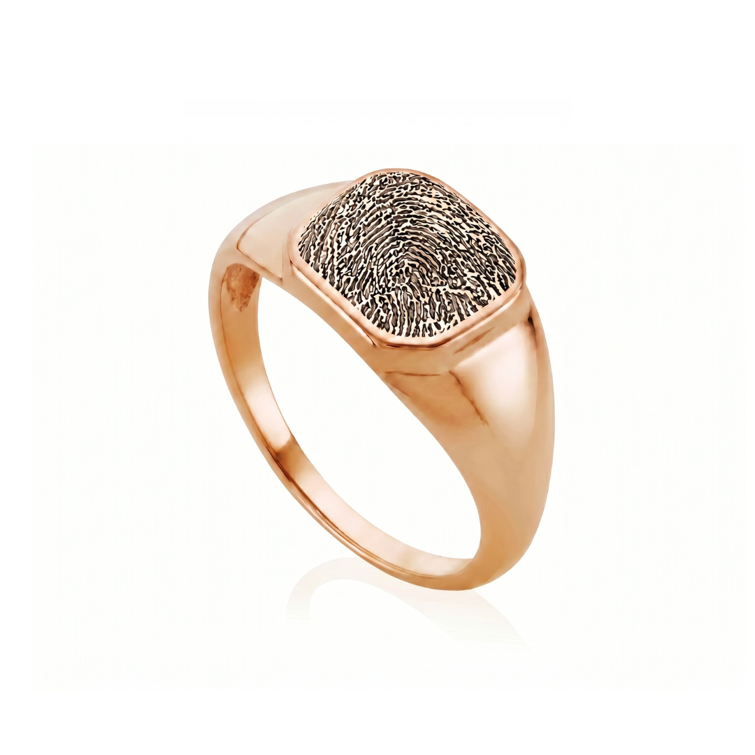 Fingerprint Signet Ring