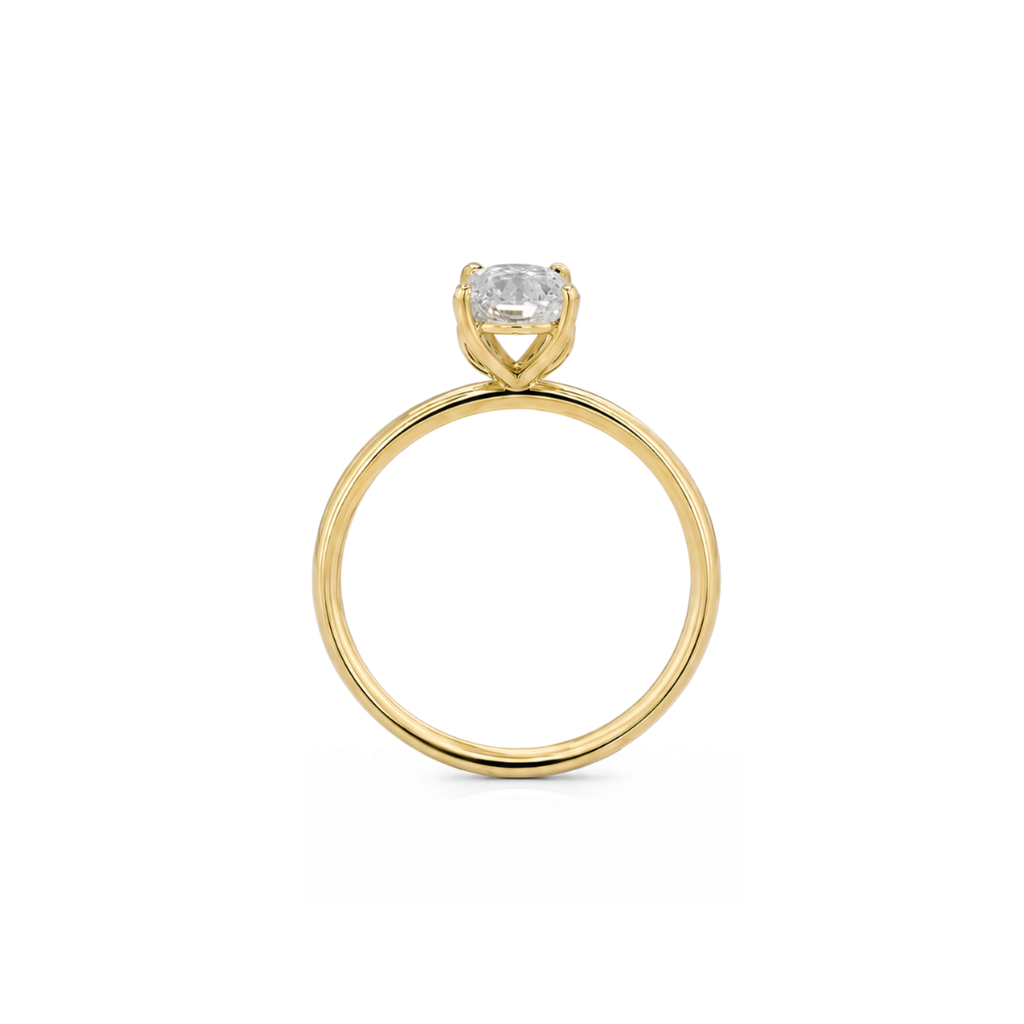 Round Solitaire Engagement Ring