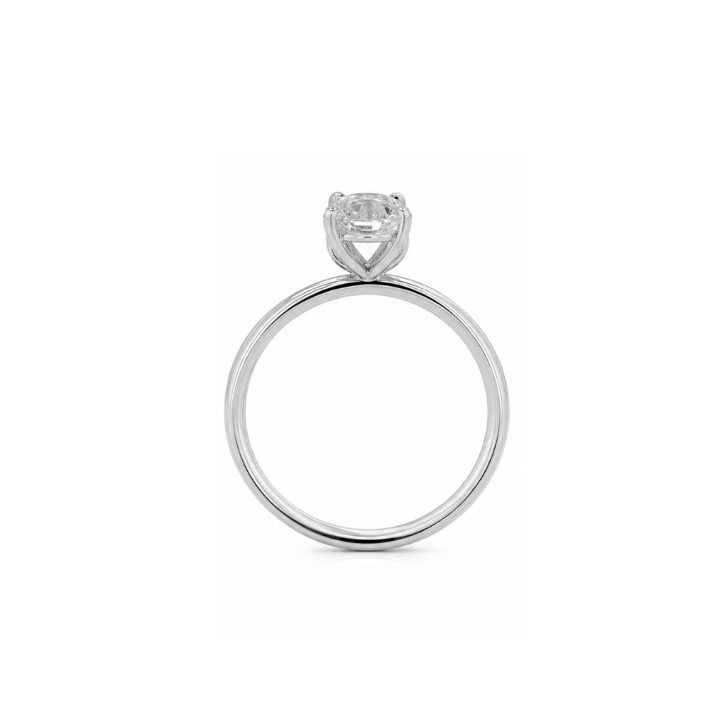 Round Solitaire Engagement Ring