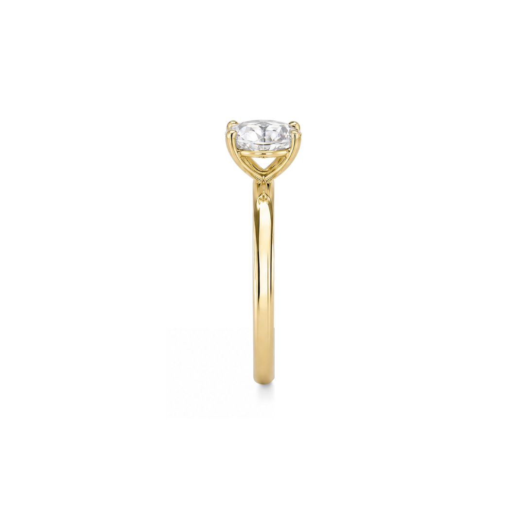 Round Solitaire Engagement Ring