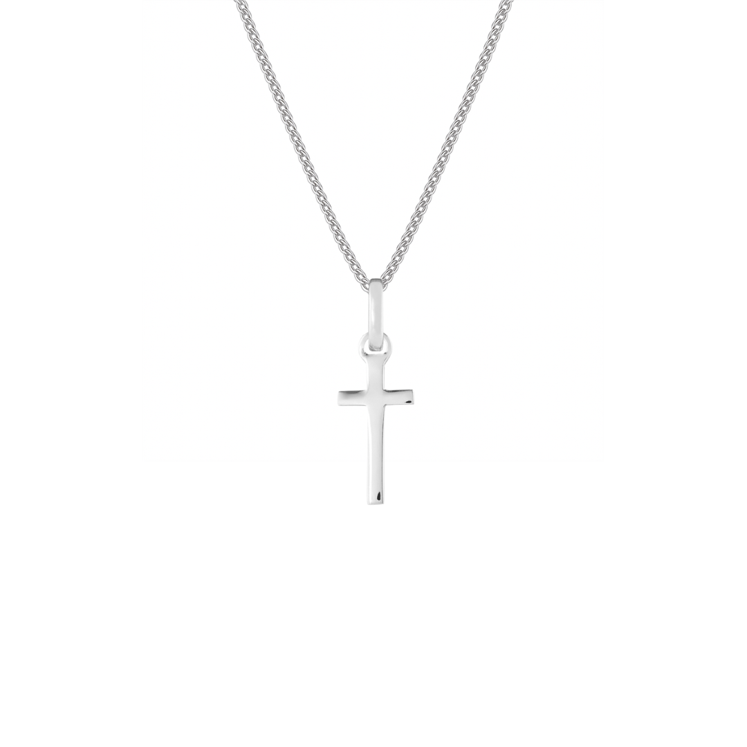 Cross Silver Clip Charm