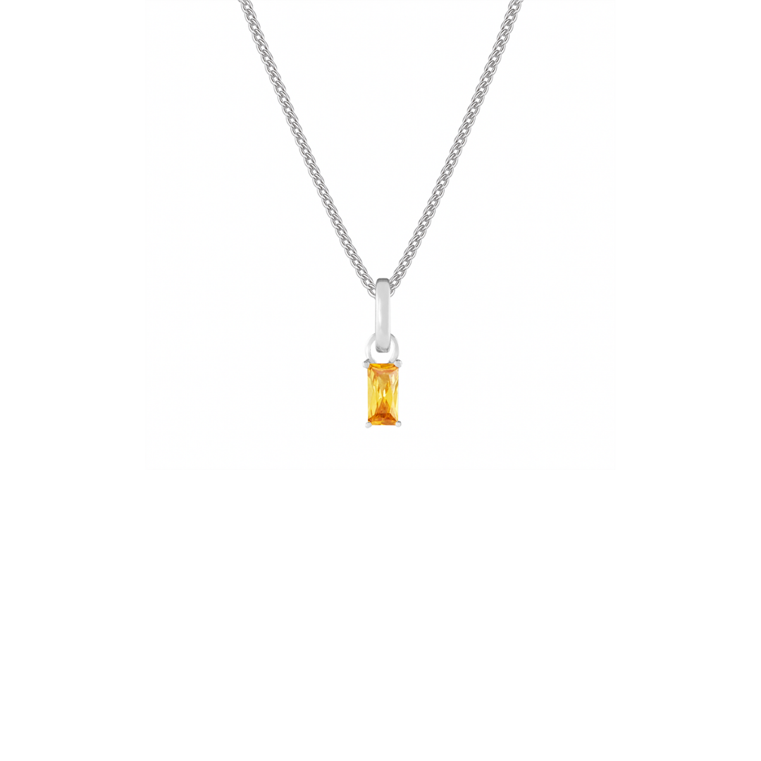 November Silver Clip Charm