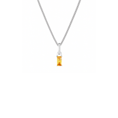 November Silver Clip Charm