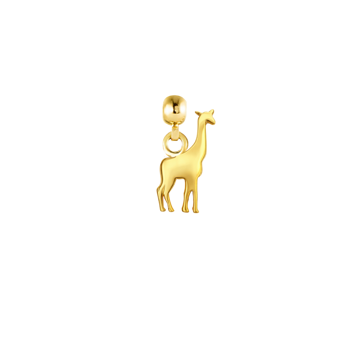 Giraffe Gold Plated Charm