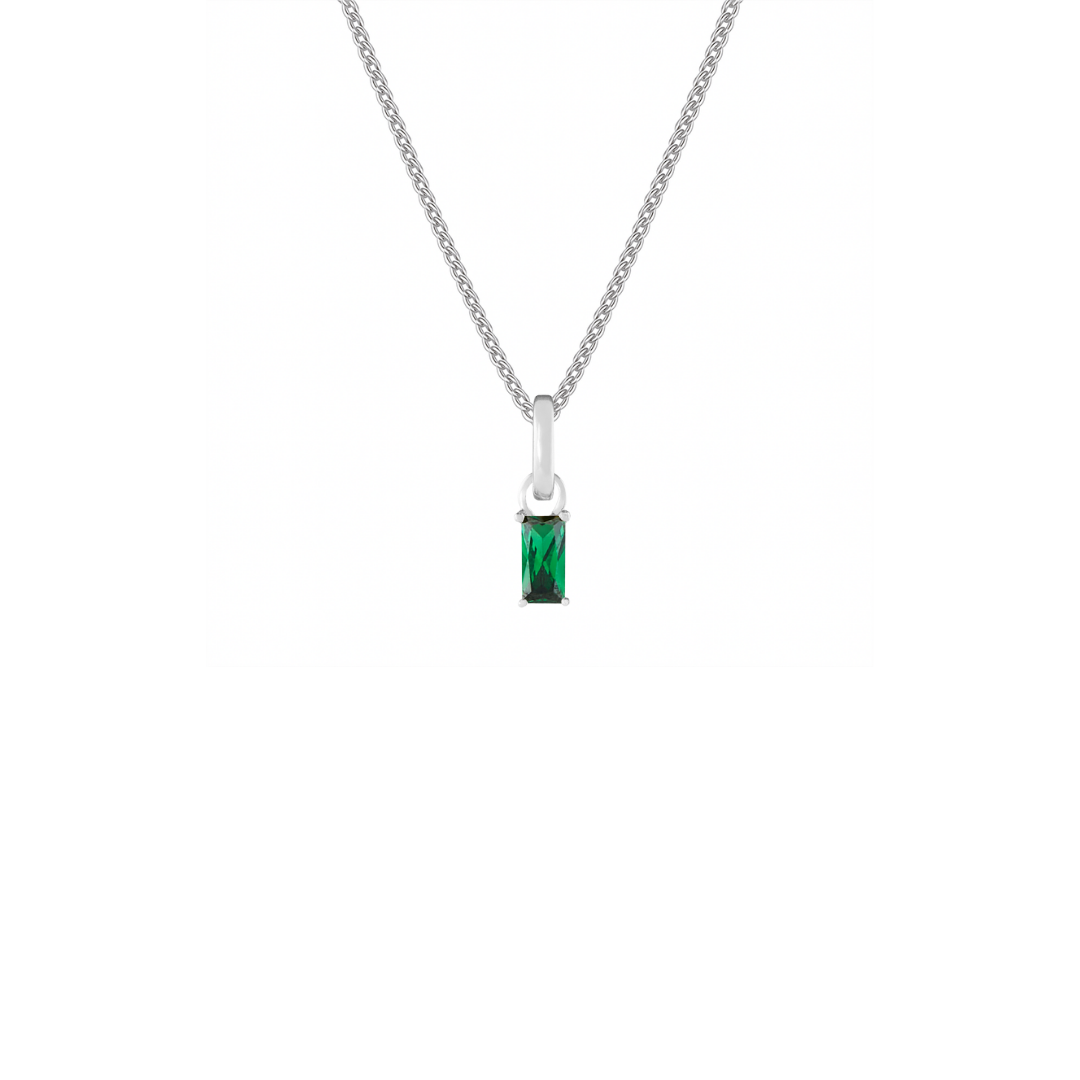 May Silver Clip Charm