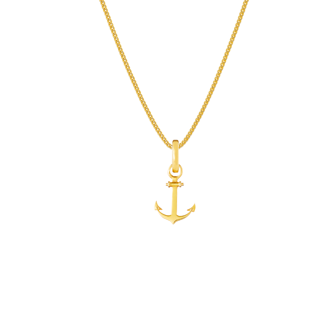 Anchor 9ct Gold Clip Charm