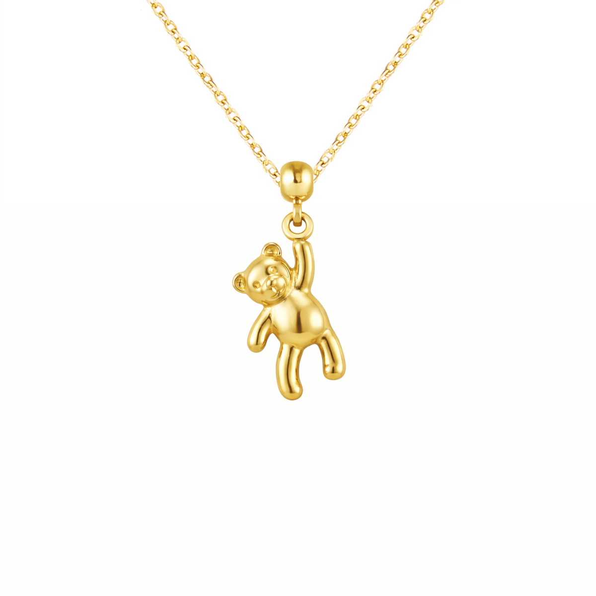 Teddy Gold Plated Charm
