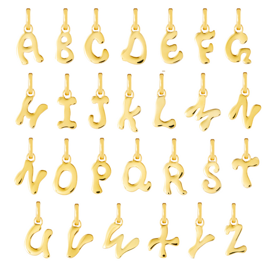 Letter Gold Plated Iconic Links