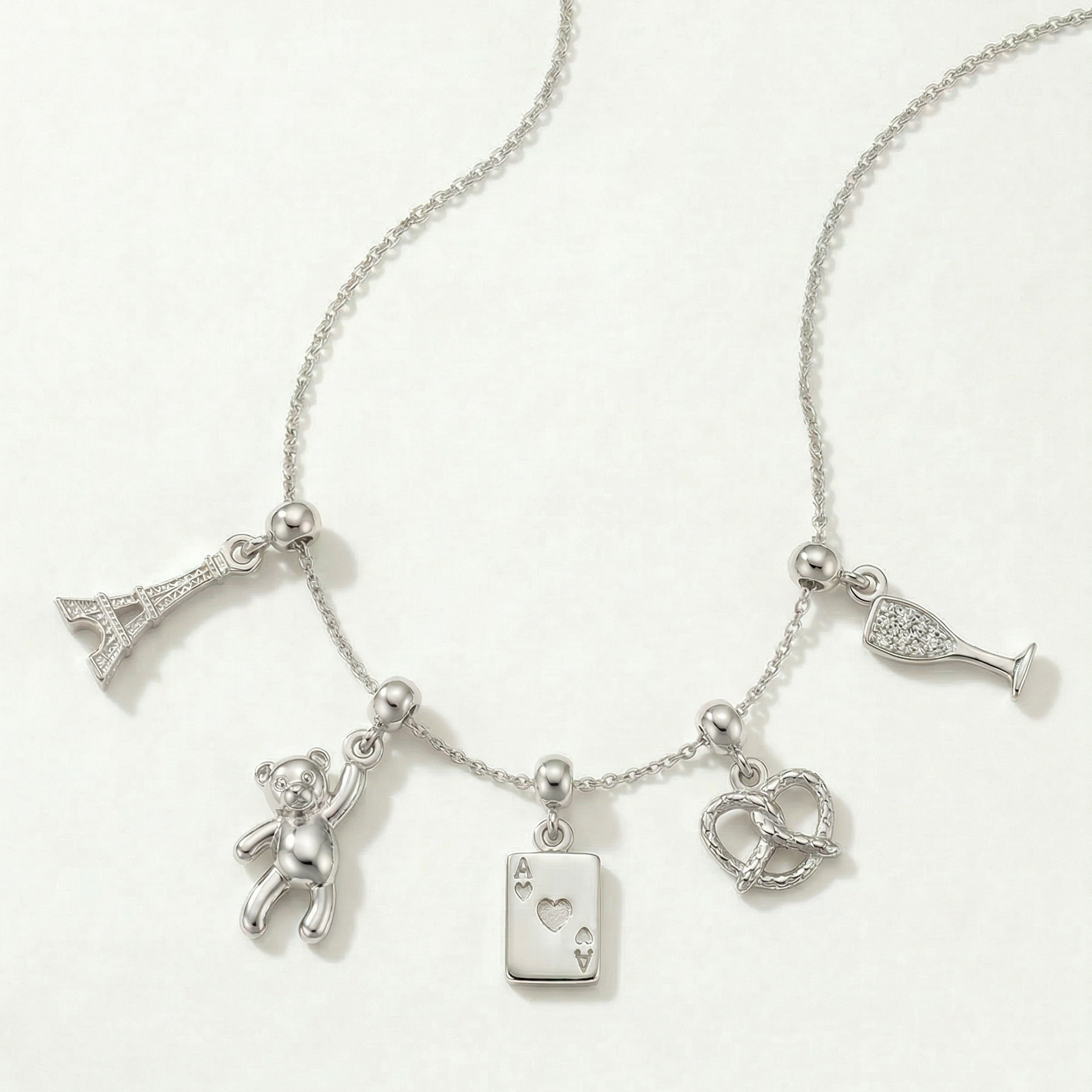 Ace of Hearts Silver Charm