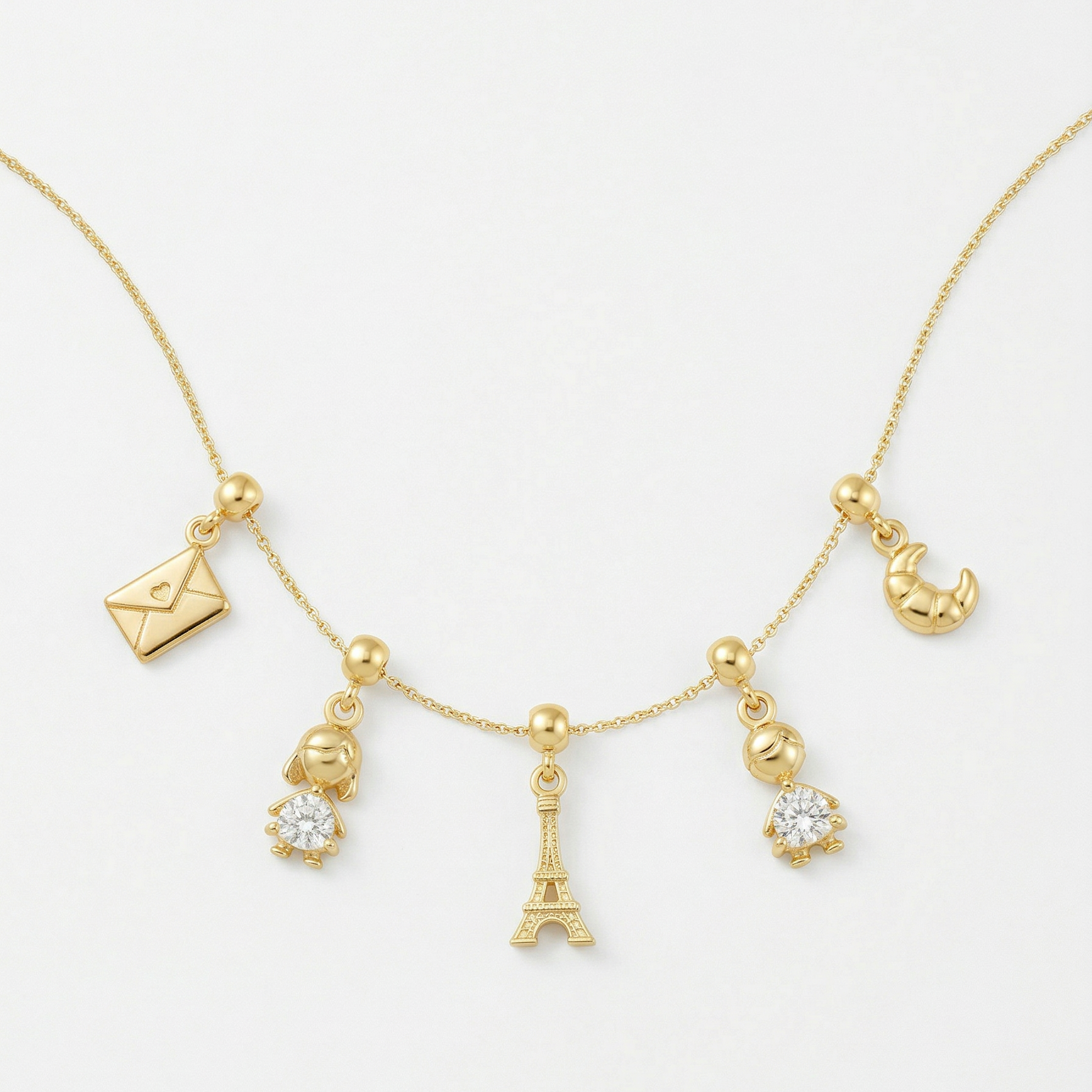 Boy Birthstone 9ct Gold Charm