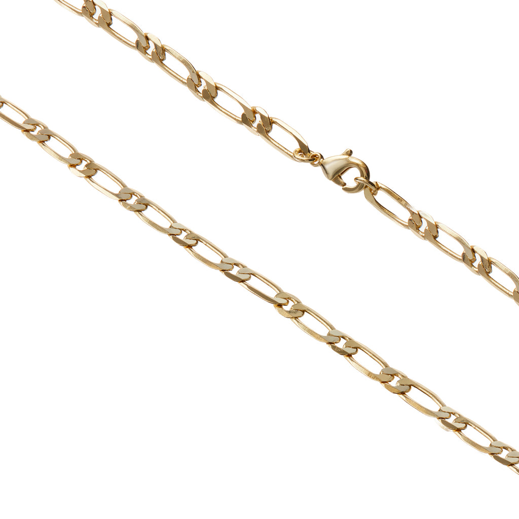 Figaro Gold Plated Chain