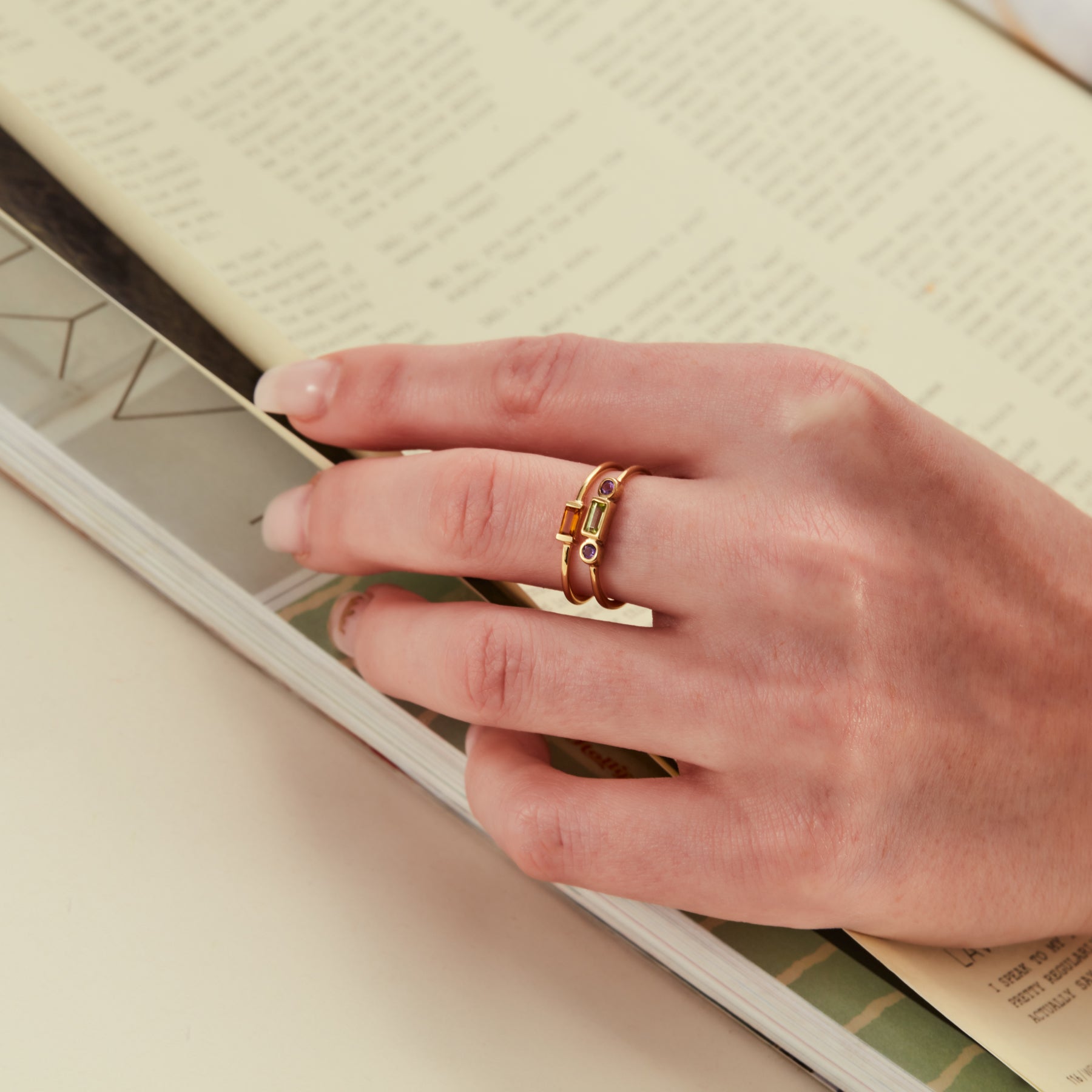 Zion Fusion Peridot Ring