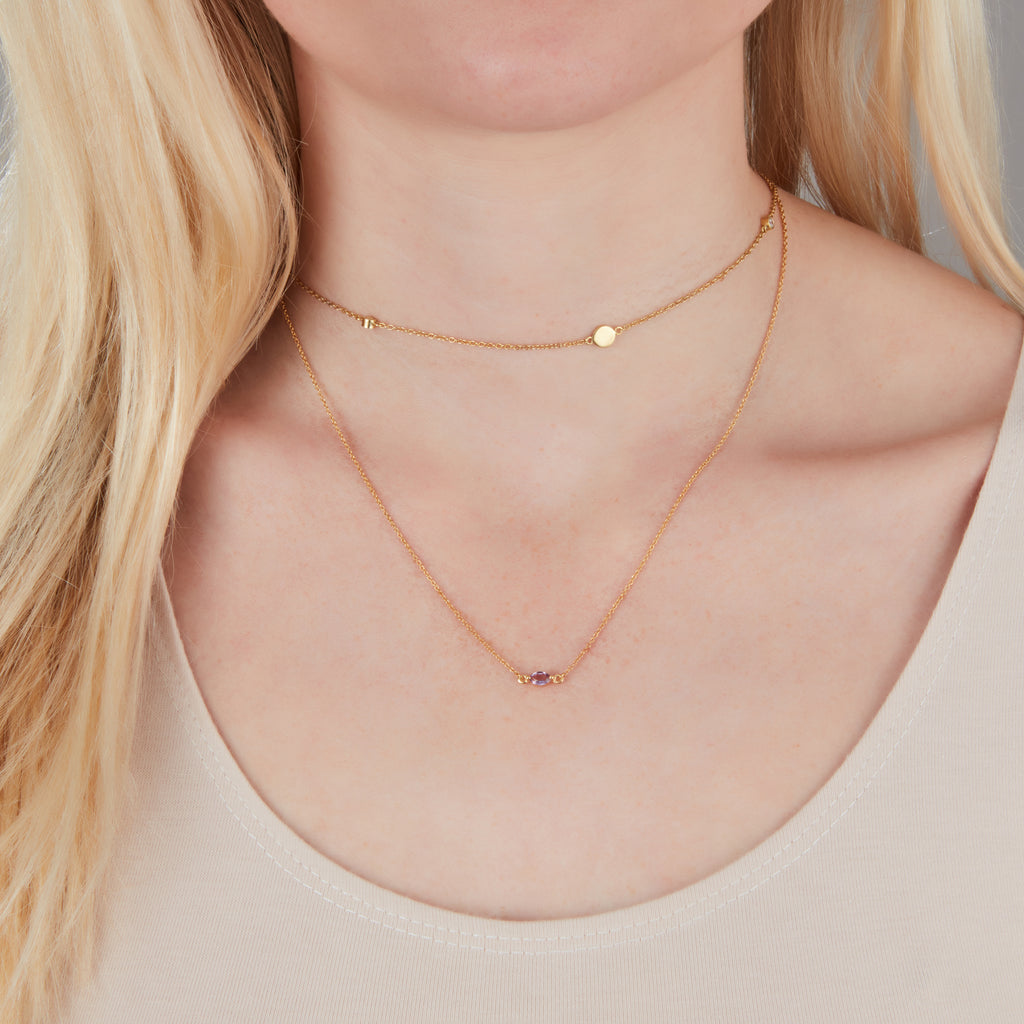 Maya Silver Necklace