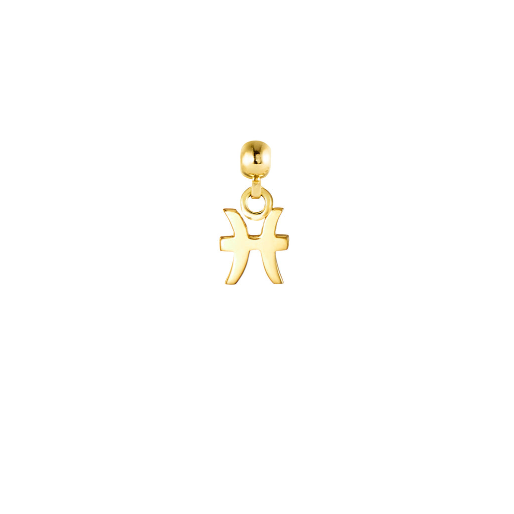 Pisces 9ct Gold Charm