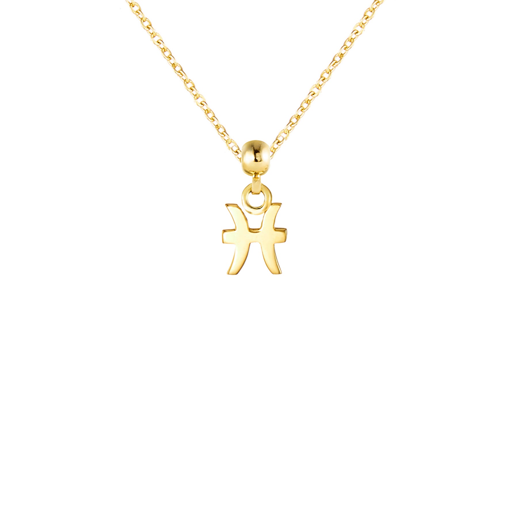 Pisces Gold Plated Charm